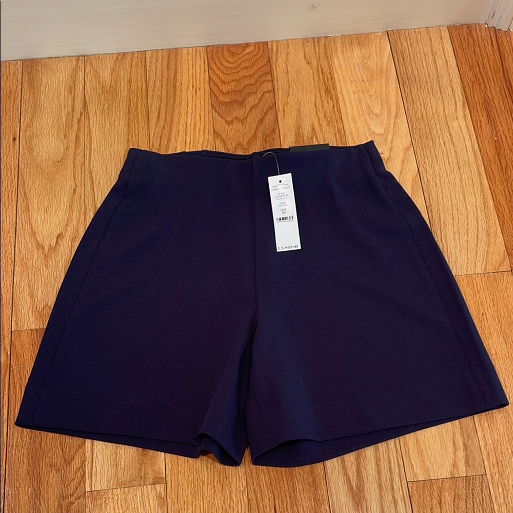 White House Black Market Navy High Waist Shorts